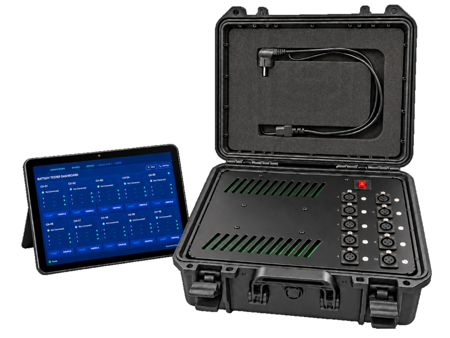 PAPR Battery Tester
